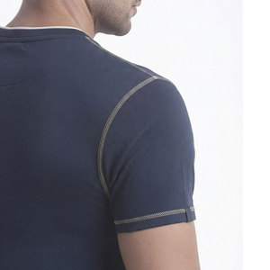 Short Sleeve Lining Design Men's Hoodie Best Selling Product Indoor Outdoor Gym Workout Training Fitness Wear Wholesale Hoodie - Product Image 5