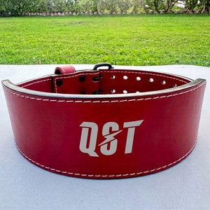 Leather Heavy Duty Strong <b>Weight</b> <b>Lifting</b> <b>Belt</b> Customized Logo Printed Non-Slip Gym Training <b>Belts</b> High Quality Powerlifting - Product Image 6