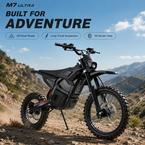 Moto électrique tout-terrain haute performance 7000W, vitesse 80 km/h, couple 250 Nm, pour adultes - Product Image 4