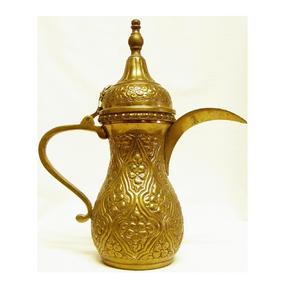 Nouvelle théière en laiton à prix avantageux, dotée d'un design haut de gamme et d'une esthétique antique pour une touche de luxe dans la présentation du thé - Product Image 1