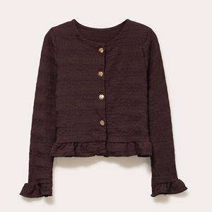 Camisa Sexy de Punto con Cuello en V y Hombros Descubiertos, Transpirable, para Mujer, Elegante, con Botones, para Fiestas, Estilo Jumper, para la Noche - Product Image 5