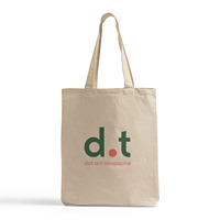 Tas Tote Berbahan Katun Daur Ulang Alami dengan Gusset Bawah Bermotif |   Tas Belanja Ramah Lingkungan yang Dapat Digunakan Kembali |   Hadiah Promosi dengan Logo Kustom