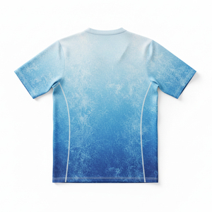 T-shirt de compression sublimé pour homme, imprimé réfléchissant, respirant, pour yoga et gym, coupe ajustée élastique, vêtement de fitness - Product Image 4