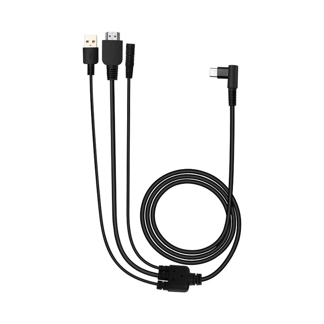 3 in 1 Cable 3 in 2 Cable for Huion Graphic Tablet Monitor Pen Display