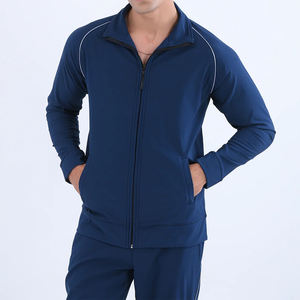 Survêtement homme OEM/ODM 100% polyester, poids lourd, respirant, impression de logo personnalisée, vêtements de sport décontractés pour homme - Product Image 4