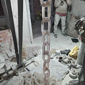 Chaîne décorative en résine de haute qualité, couleur blanche, design moderne, chaîne en résine multi-usages, décoration murale à bas prix - Product Image 1