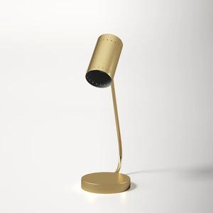 โคมไฟตั้งโต๊ะทองเหลืองโบราณทรงคลาสสิก ของตกแต่งหรูหรา - Product Image 1