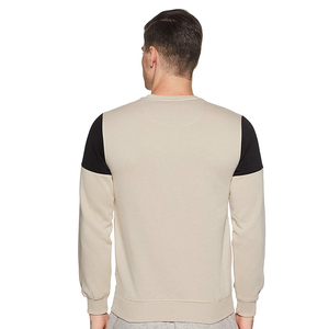 Sweat-shirt basique pour homme en mélange de coton, matière douce et respirante, coupe décontractée, col rond, manches longues, confortable, vêtement décontracté pour homme - Product Image 2