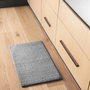 Custom Logo Woven Hotel & Home Bathroom <b>Mat</b> Thickened Cotton Non-<b>Slip</b> & Absorbent Eco-Friendly European Style Floor <b>Mat</b> - Product Image 1