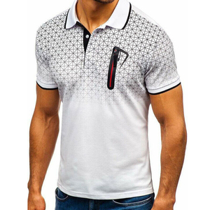 Polo de Hombre de Primera Calidad, Transpirable y de Secado Rápido, Nuevo Estilo de Moda, Personalizado, Corte Ajustado - Product Image 2