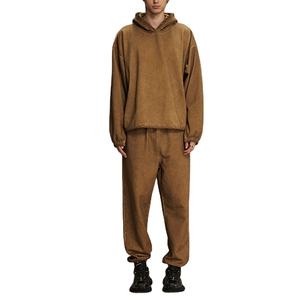 Sudadera con Capucha Personalizada para Hombre, 350g, Algodón Lavado al Ácido, Lisa, Talla Grande, Felpa, Manga Larga, 2026 - Product Image 5