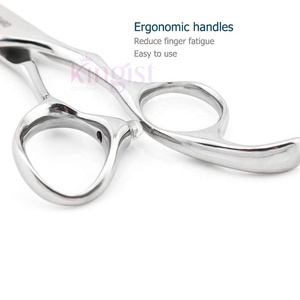Professionnel de haute qualité en acier inoxydable ciseaux de coiffeur noir Plasma Salon outil de coupe de cheveux outil de beauté pointu - Product Image 5
