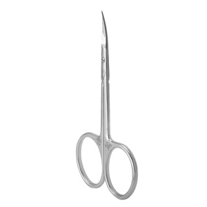 CISEAUX À CUTICULES STALEKS EXCLUSIFS - TYPE 2 (Magnolia) - Acier Inoxydable Poli Miroir - Lames Courbes Affûtées - Ciseaux pour Nail Art - Product Image 1