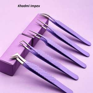 Pinzas para Pestañas de Acero Inoxidable con Punta de Fibra, Dentadas, con Opción de Logotipo Personalizado - Venta al por Mayor - Product Image 5