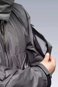 Chaqueta Táctica Techwear para Hombre, Impermeable, Multibolsillos, Cortavientos, Estilo Urbano, Cyberpunk, Cargo, Bomber - Product Image 6