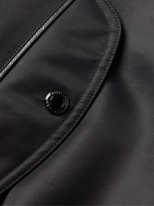 Uniforme de Guardia de Seguridad, Chaqueta Bomber Negra de Manga Larga, Impermeable, de Nailon, para Invierno, Ropa de Trabajo Unisex - Product Image 6