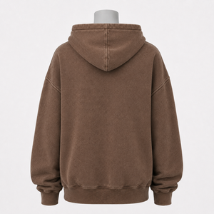 เสื้อฮู้ดดี้โอเวอร์ไซส์สำหรับผู้หญิง ทรงหลวมใส่สบาย เหมาะสำหรับการสวมใส่แบบเลเยอร์ในวันสบายๆ และสตรีทแวร์สไตล์โมเดิร์น - Product Image 3