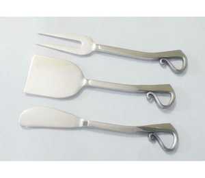 Stainless Steel <b>Cheese</b> Utensil <b>Set</b> 3 Piece Spatulas Serving Tools Kitchen Cutlery - Product Image 1