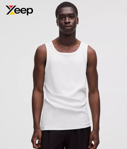 เสื้อกล้ามออกกำลังกายผู้ชาย XEEP รุ่น XC-GTT-43 คุณภาพสูง ระบายอากาศได้ดี แห้งเร็ว พิมพ์ลายแบบ Heat-Transfer ผ้าถัก 100% คอตตอน คอกลม ด้านหน้า - Product Image 1