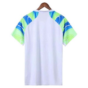 Camisetas Arabella para Hombre, Corte Regular, Transpirables, de Secado Rápido, Cuello Redondo, Estampado Digital Sólido, Tejido de Poliéster/Algodón, Tallas Grandes - Product Image 6