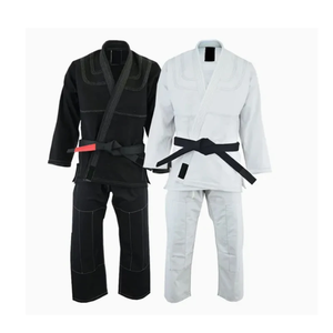 Kimono de Judo Personnalisé avec Logo Extensible sur le Devant - Respirant, Anti-Plis, Séchage Rapide, 100% Coton pour Adultes Unisexe, Kimono de BJJ - Product Image 2