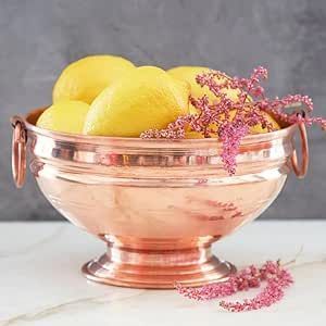 Corbeille à fruits moderne en cuivre martelé, bol décoratif pour comptoir de cuisine, centre de table pour hôtel, restaurant, décoration intérieure, fournisseur en gros - Product Image 3
