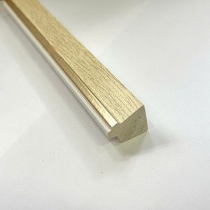 Classical European PS Polystyrene <b>Plastic</b> Adjustable <b>Picture</b> <b>Frame</b> Moulding Gold Floral Pattern OEM Custom Manufacturer Factory - Product Image 1