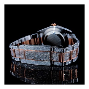 Moissanite Diamond <b>watch</b> two tone <b>watch</b> - Product Image 5