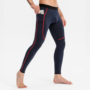 <b>Mens</b> high waist leggings stretch fitness tights supportive sports <b>pants</b> for gym <b>yoga</b> running and daily movement - Product Image 2
