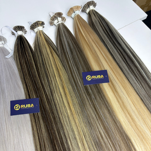 ต่อผมปลายแบนสีเปียโน เนื้อผมตรง เหมาะสำหรับตลาดยุโรป ปรับแต่งขนาดได้ 8 กรัม/ปลาย - Product Image 6