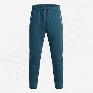 Leggings de compression pour homme en coton et fibre de bambou, extensibles dans quatre sens, respirants, séchage rapide, pour le sport, la gym, le yoga, les entraînements, confortables - Product Image 1