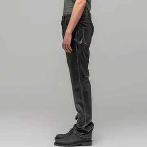 Pantalon en cuir de haute qualité professionnel, prix de gros, matériau en cuir de qualité, pantalon en cuir pour homme à bon prix - Product Image 3