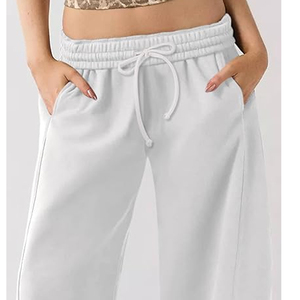 Baggy Pants Men Wholesale Loose Fit Streetwear Sweatpants <b>Wide</b> Leg Athletic Joggers Custom Logo Embroidery Supplier - Product Image 5