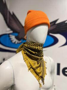 Keffieh arabe en coton respirant, bandana shemagh 22x22 pouces, unisexe, écharpe tactique shemagh - Product Image 3