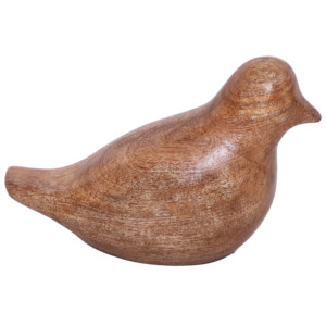 Juego de Esculturas de Aves de Madera Hechas a Mano - Decoración para el Hogar de Madera de Mango Natural - Calidad Premium (Pedido Mínimo de 50 Piezas) - Product Image 3