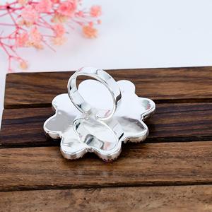 Pink Dahlia Turquoise Cluster <b>Ring</b> Sterling <b>Silver</b> Southwestern <b>Statement</b> Jewelry Gift for Her - Product Image 3