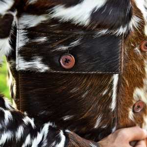 Dernière Collection 2026 – Blouson en Cuir de Vachette Véritable pour Homme, Tendance, Col Montant, Écologique, Hiver - Product Image 6