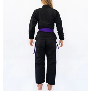 Kimono de Jiu-Jitsu Brésilien OEM personnalisé noir en coton durable pour femmes – Tenue d'entraînement et de compétition BJJ – Vêtements d'arts martiaux - Product Image 6