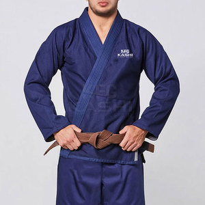 Uniforme Profesional de Judo para Entrenamiento de Artes Marciales, 100% Algodón, Secado Rápido, Ligero, Transpirable, con Logotipo Frontal para Entrenamiento en Gimnasio - Product Image 3