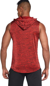 Hoodies sans manches Elite pour hommes, vêtements de sport respirants et décontractés pour athlètes professionnels - Product Image 2