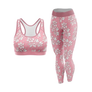 Conjunto de Yoga para Mujer, 2 Piezas, Sin Mangas, Diseño Moderno, Material Spandex/Nylon, Sin Costuras, Servicio Personalizado OEM, Cintura Elástica - Product Image 5