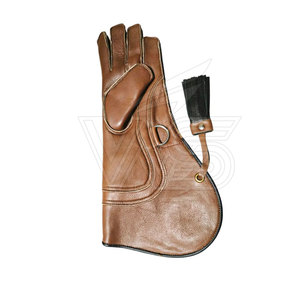 Gants Falcon en cuir imperméable de qualité supérieure avec intérieur en tissu léger, coutures renforcées et ajustement facile - Product Image 1