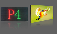 Écran d'affichage mural vidéo led p4 panneaux intérieurs rvb module matrice led p4 smd2121
