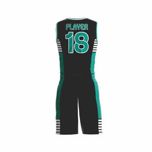 Uniforme de Baloncesto Sublimado Profesional, Conjunto de Camiseta Personalizada para Equipo, Ropa Deportiva Transpirable de Secado Rápido para Clubes y Escuelas - Product Image 6