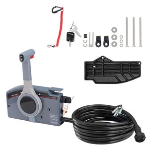 Centralina di controllo marina Yamaha 4 tempi con telecomando fuoribordo a montaggio laterale 703 48205 16 per controllo acceleratore barca - Product Image 1