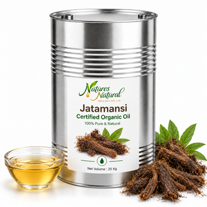 Aceite Prensado en Frío Orgánico Certificado Jatamansi, Ingrediente Botánico Nardostachys Jatamansi, Cuidado Natural de la Piel, Cabello y Cuidado Personal - Product Image 2