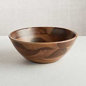 Frutero de madera estilo vintage para decoración de mesa, hecho a mano, diseños personalizables, tazones para ensalada, apto para contacto con alimentos, tazón para servir. - Product Image 2