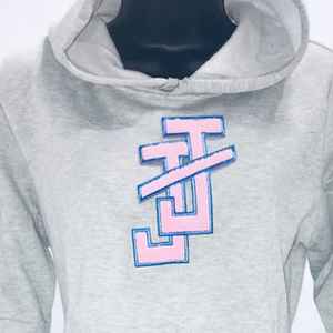 แจ็คแอนด์จิล เกิร์ลส์ เสื้อฮู้ดดี้แขนยาวแบบเปปลัม เสื้อสเวตเชิ้ตลำลอง เนื้อผ้านุ่ม สวมใส่สบาย มีสไตล์ แฟชั่นวัยรุ่น เสื้อฮู้ดแบบสวมหัว - Product Image 4