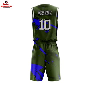 Nouvelle Tenue de Basketball Personnalisée pour Adultes, Grande Taille, Couleurs Unies, Confortable, Imprimée, Respirante, Anti-humidité et Séchage Rapide - Product Image 2
