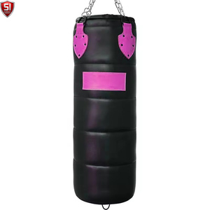 PU Kick <b>Boxing</b> MMA Training Punching <b>Bags</b> Heavy 25KG Lightweight Free <b>Standing</b> Hanging Adjustable Height Gym - Product Image 4
